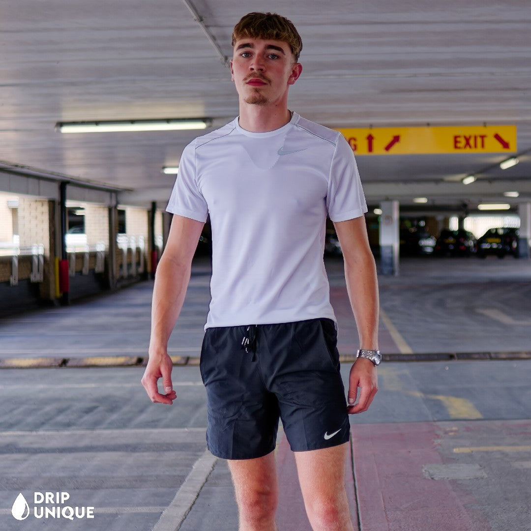 Nike Miler T-Shirt Ice White