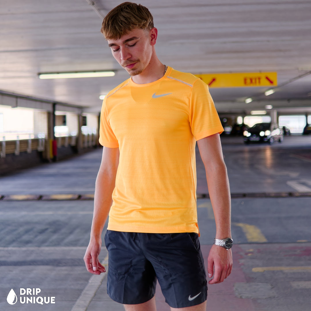 Nike Miler T-Shirt Laser Orange