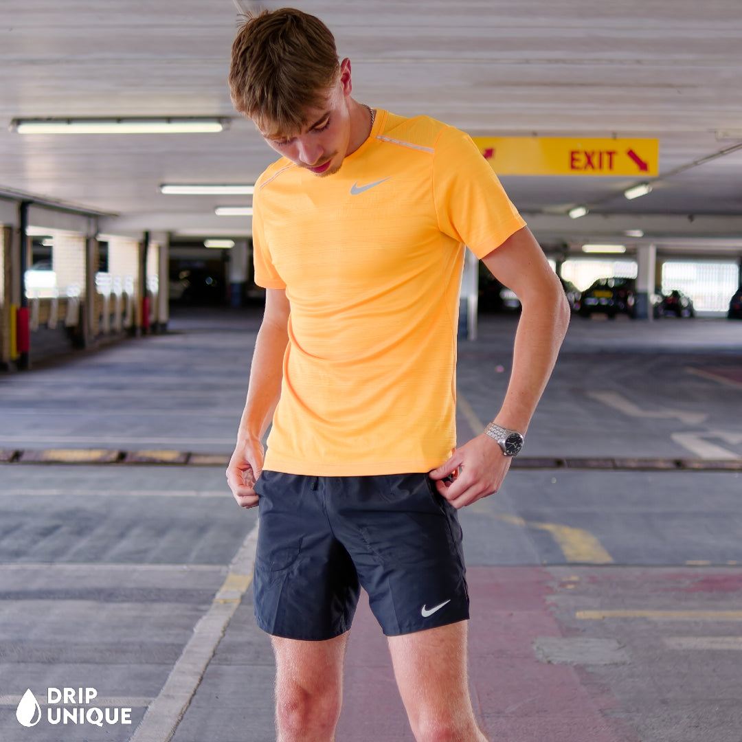 Nike Miler T-Shirt Laser Orange