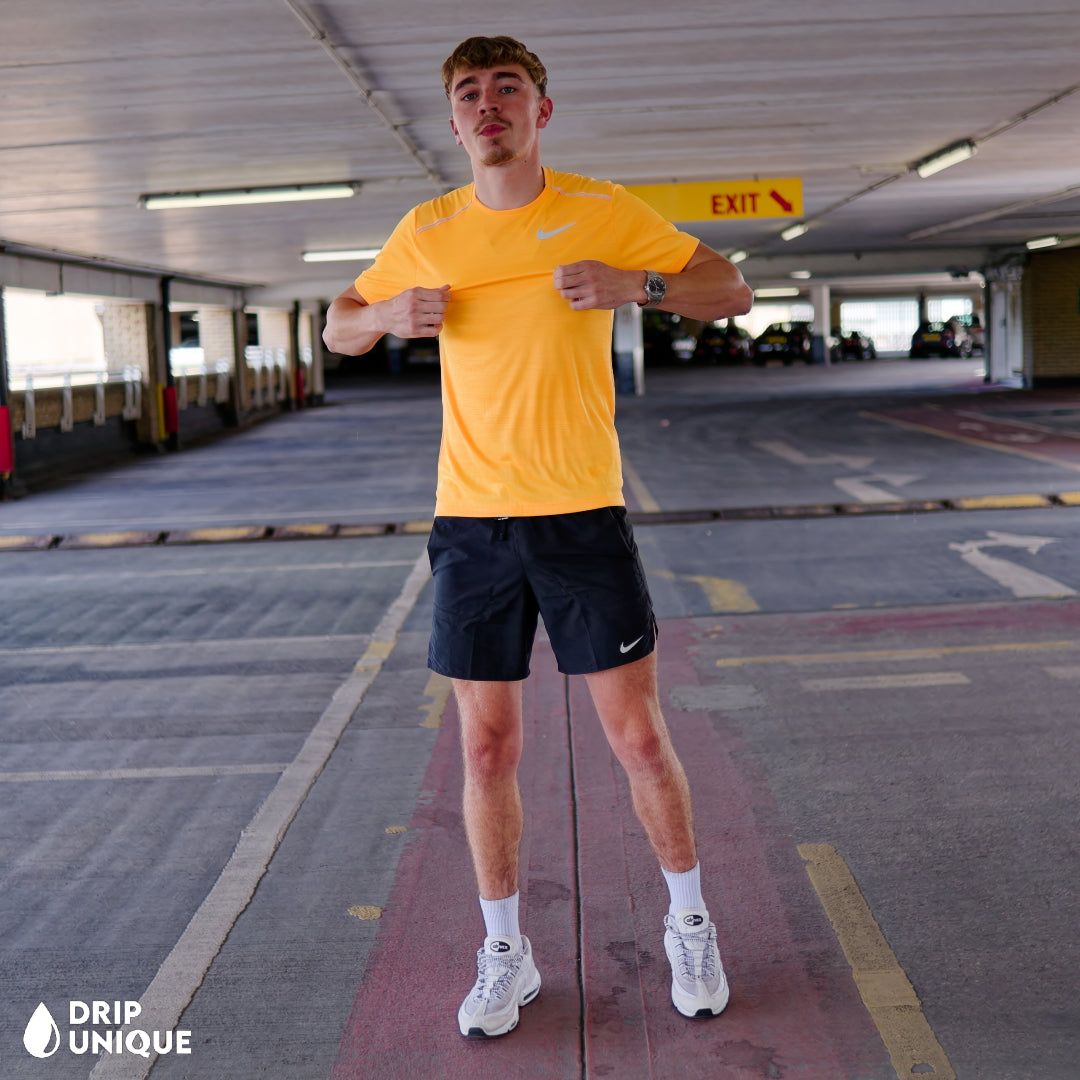 Nike Miler T-Shirt Laser Orange