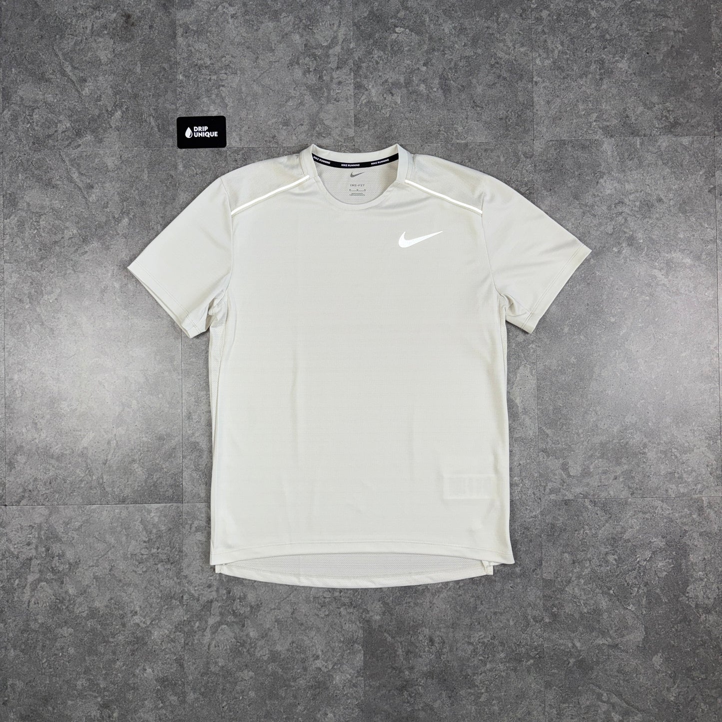Nike Miler T-Shirt Light Bone
