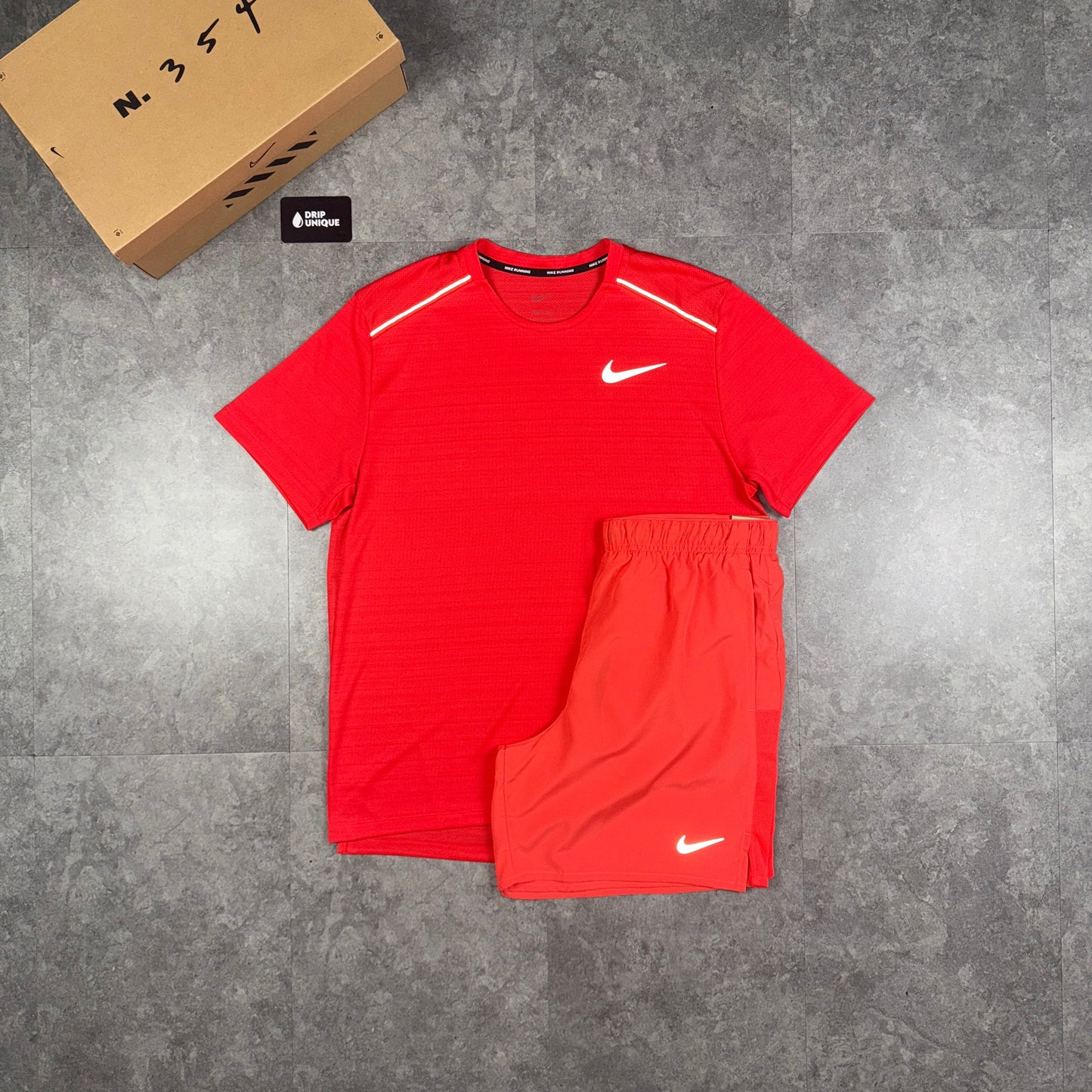 Nike Dri-Fit Challenger Shorts 7" Light Crimson