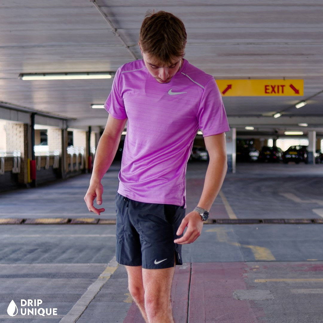 Nike Miler T-Shirt Lilac