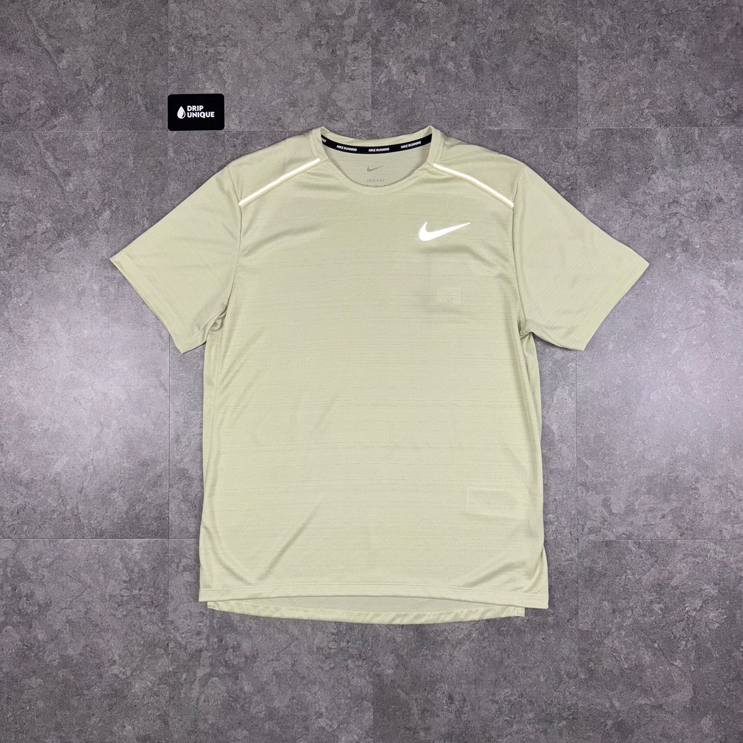 Nike Miler T-Shirt Olive Green