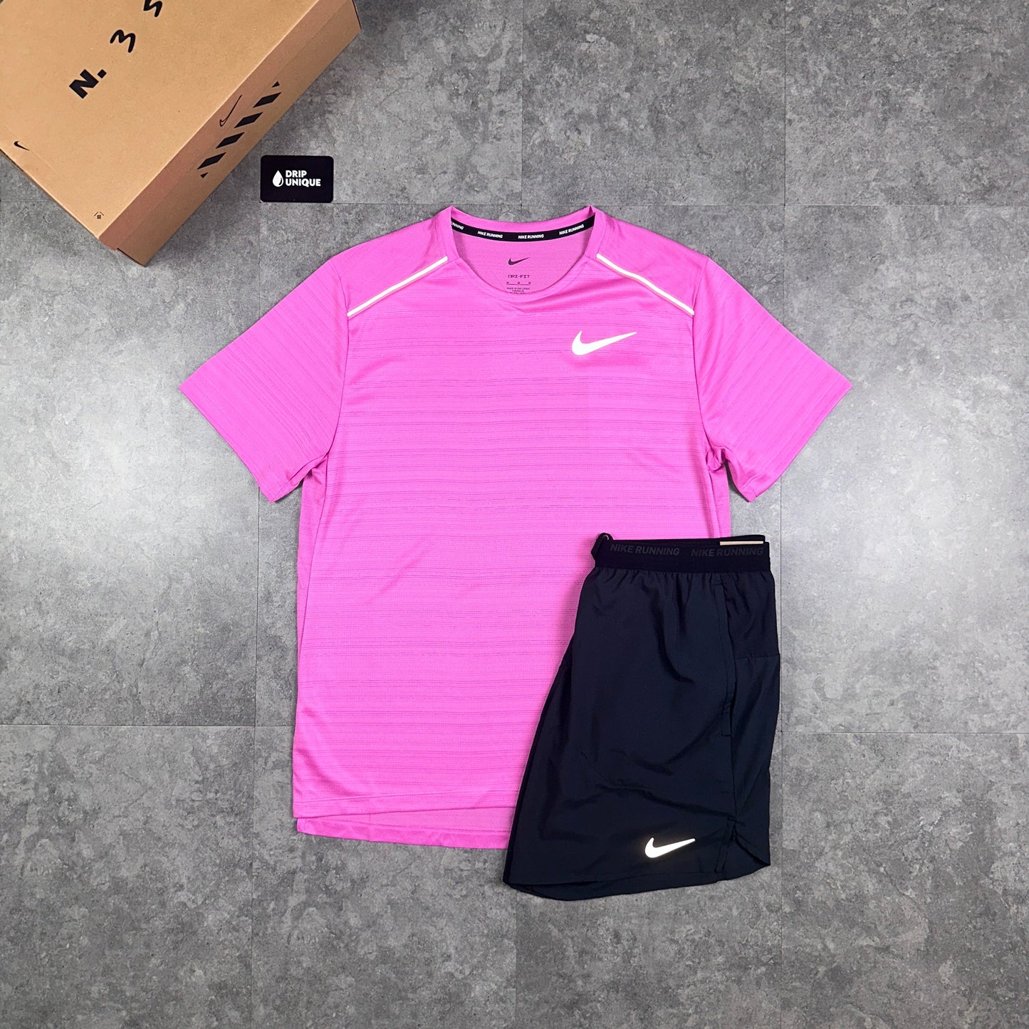 Nike Miler T-Shirt Playful Pink