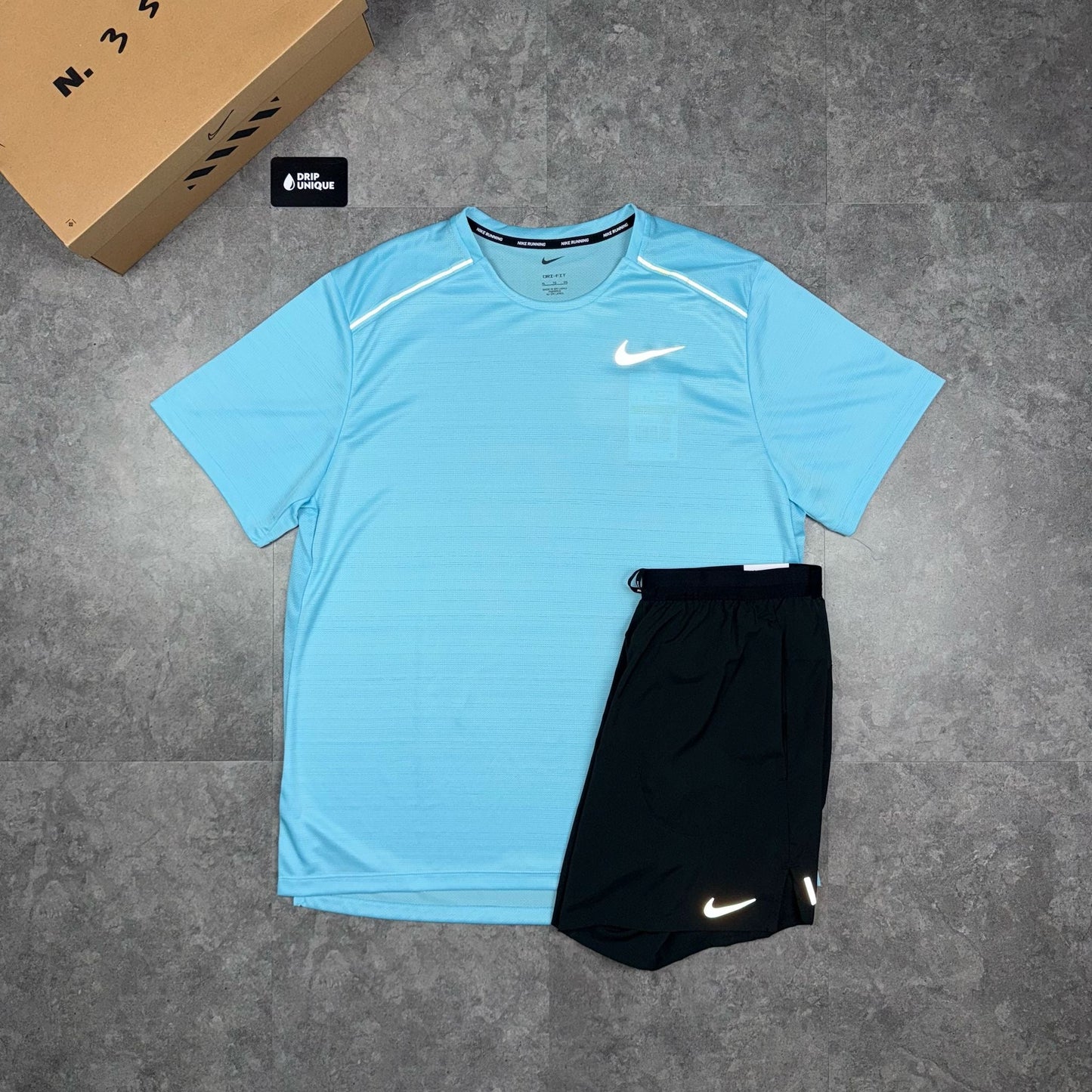 Nike Miler T-Shirt Sky Blue