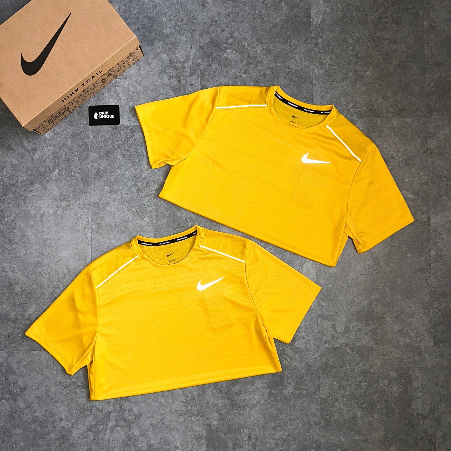 Nike Miler T-Shirt Yellow