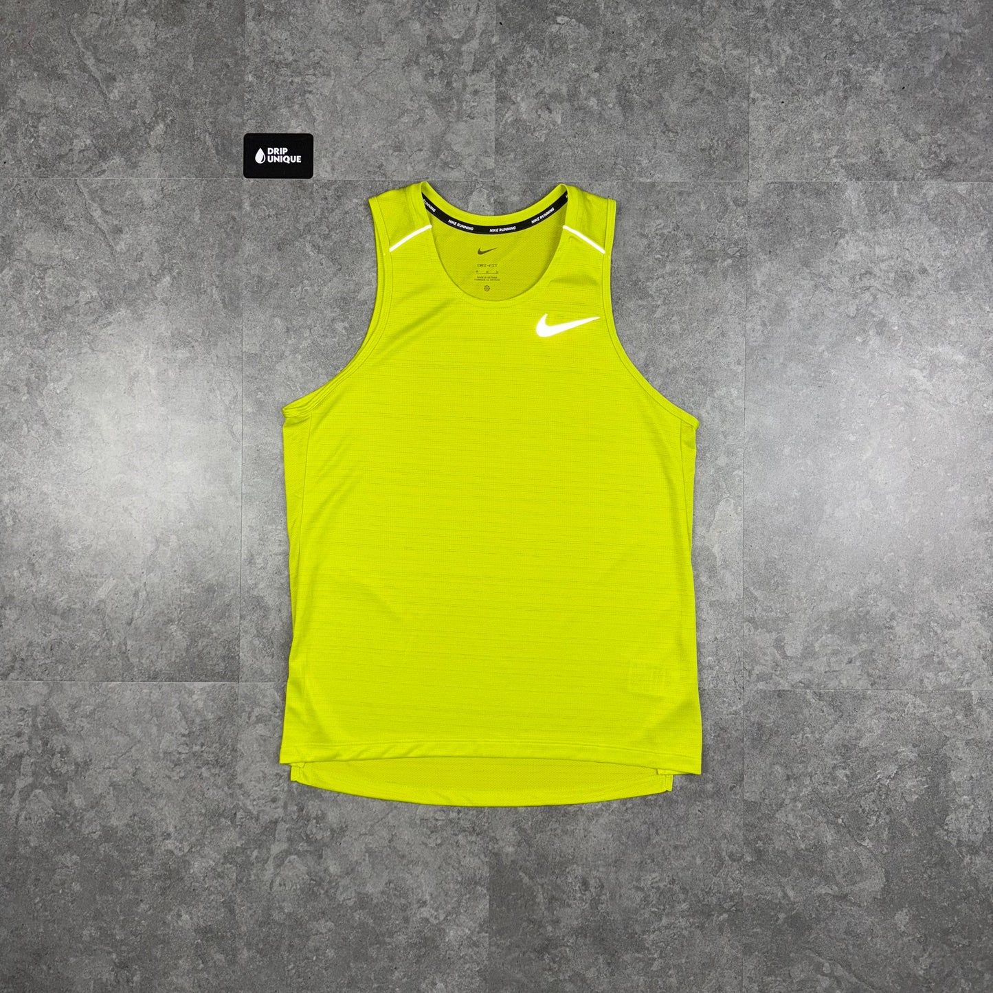 Nike Miler Vest Lime Green