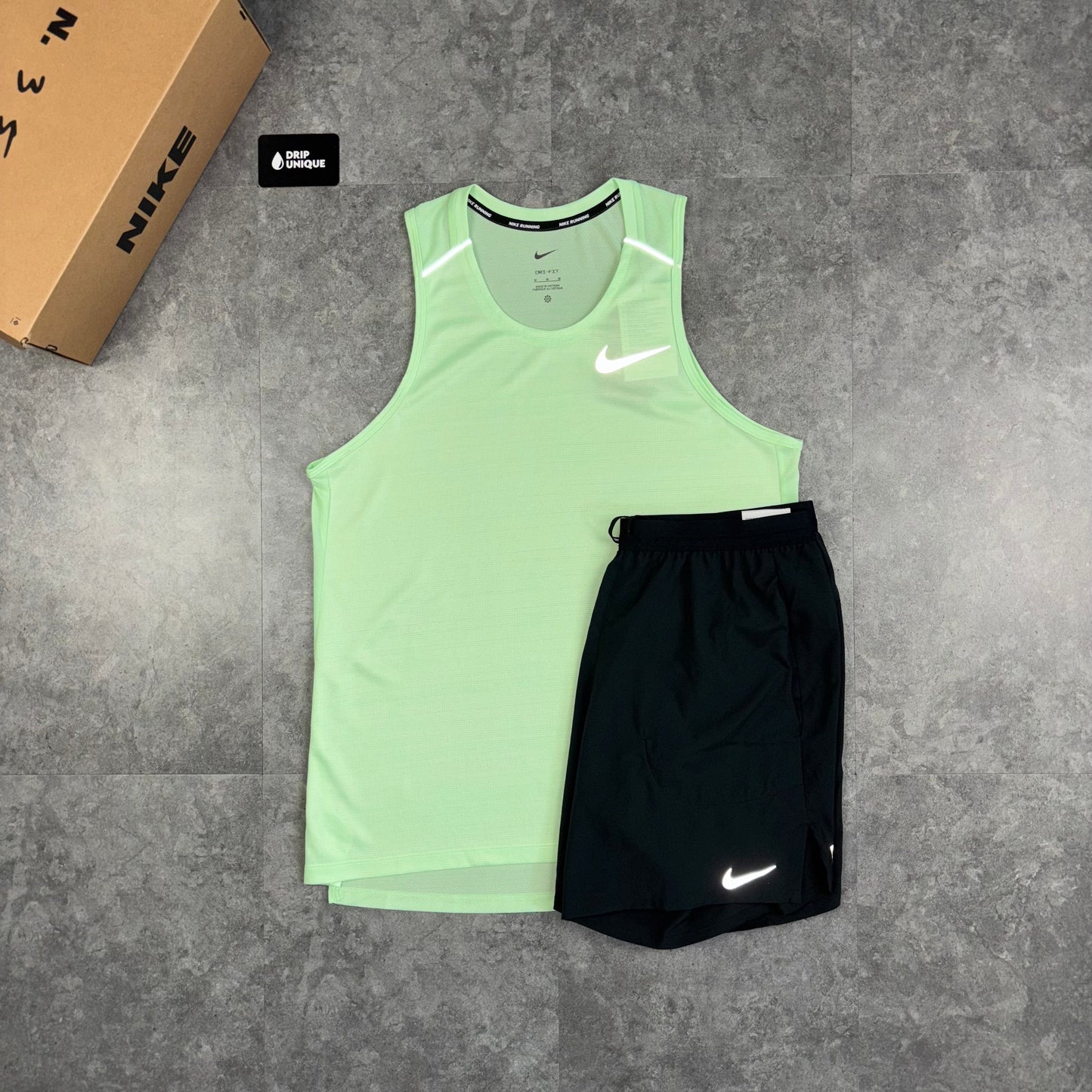 Nike Miler Vest Vapour Green