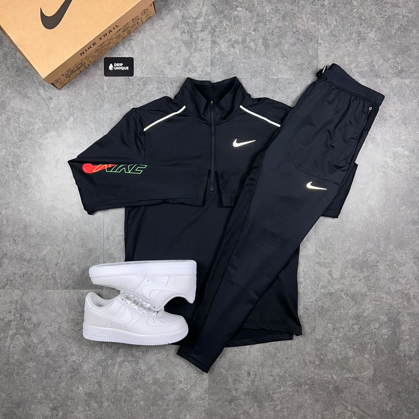 Nike NK Element 1/4 Zip Top Black