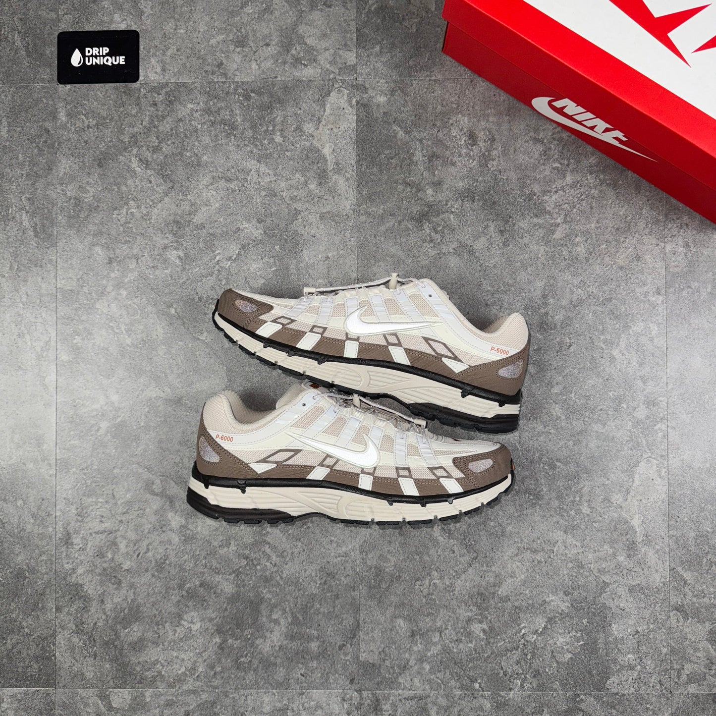 Nike P6000 Sail Brown