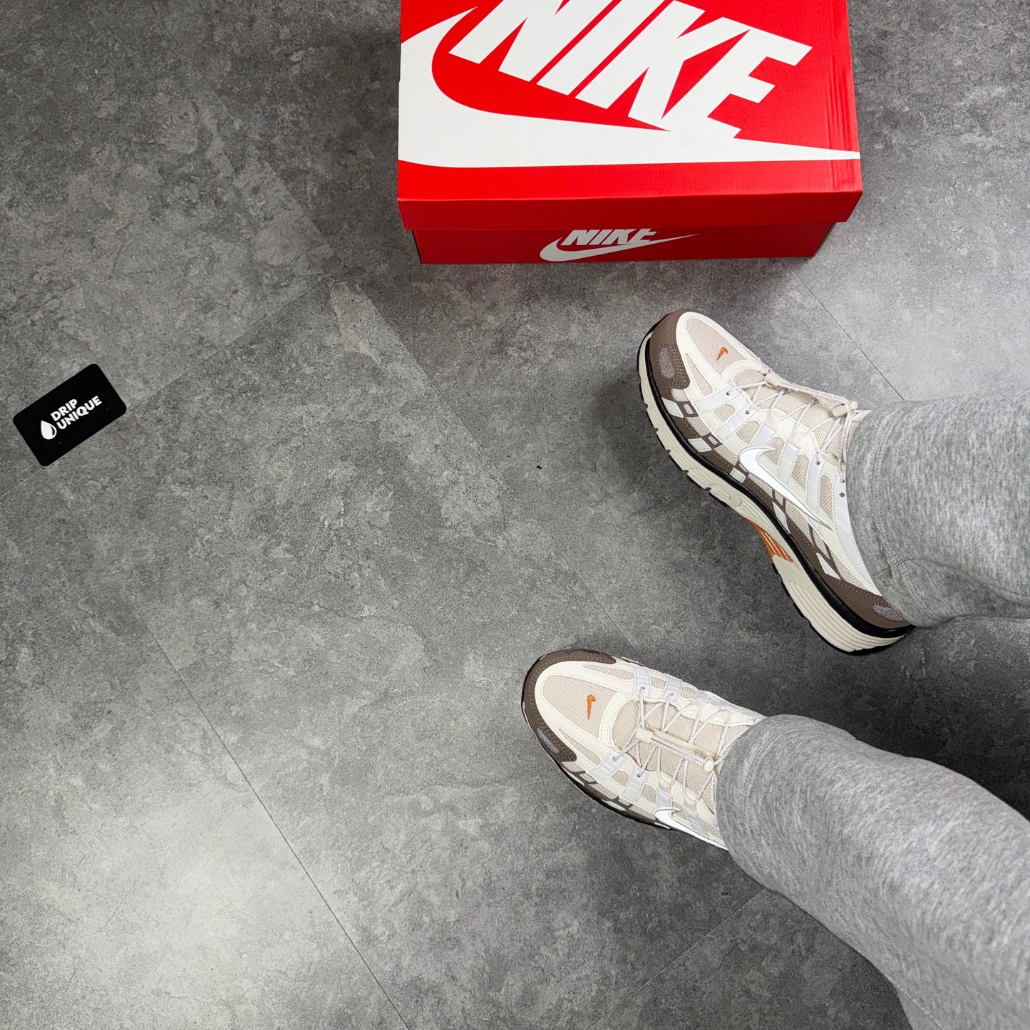 Nike P6000 Sail Brown