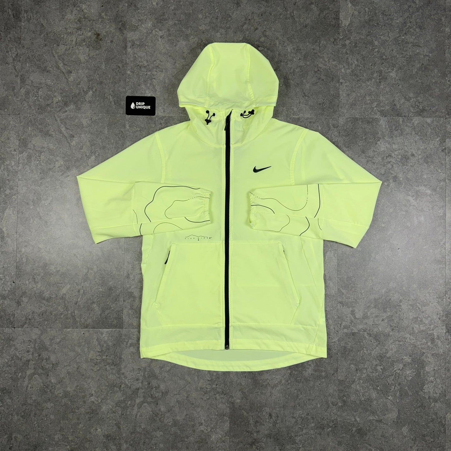 Nike Repel “Just Do It” Windrunner Jacket Barely Volt