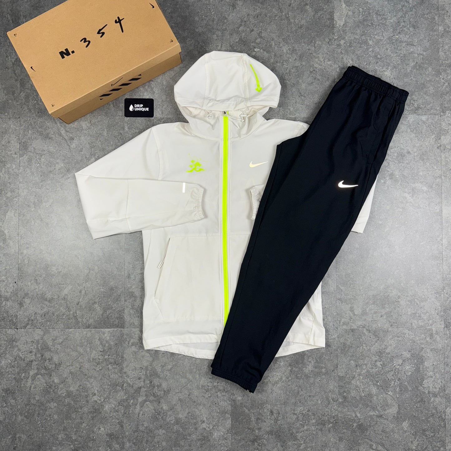 Nike Repel “Just Do It” Windrunner Jacket White