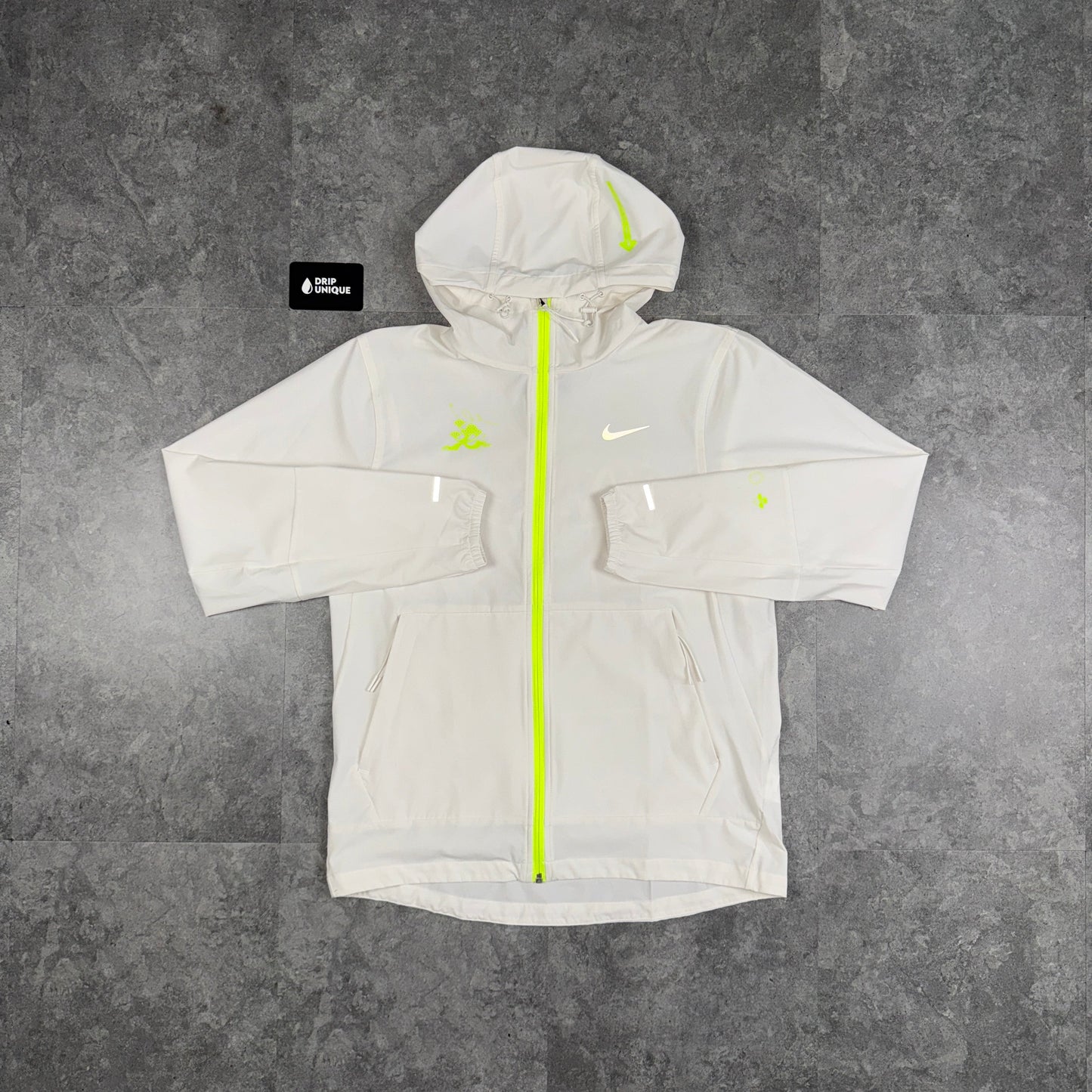 Nike Repel “Just Do It” Windrunner Jacket White