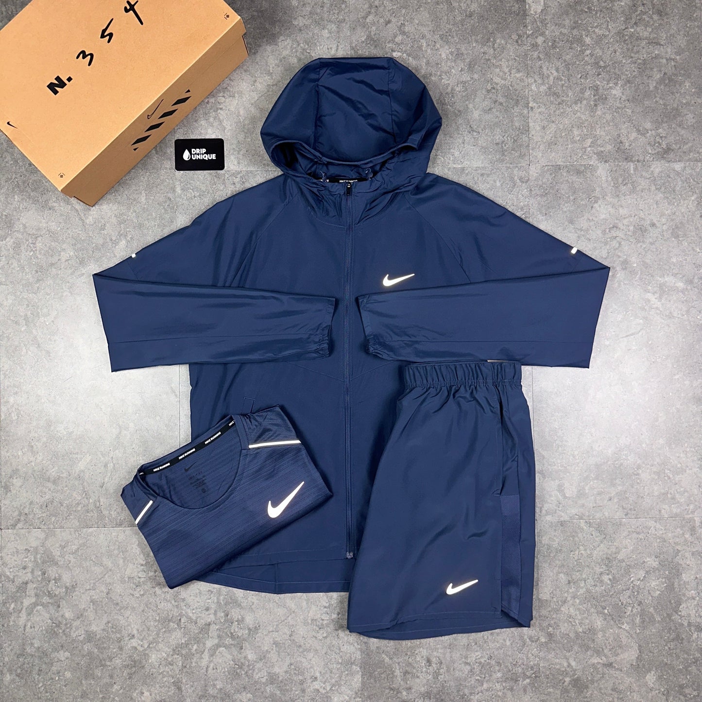 Nike Repel Miler Windrunner Jacket Thunder Blue