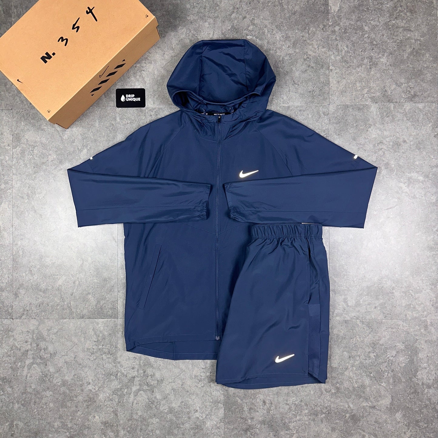 Nike Repel Miler Windrunner Jacket Thunder Blue