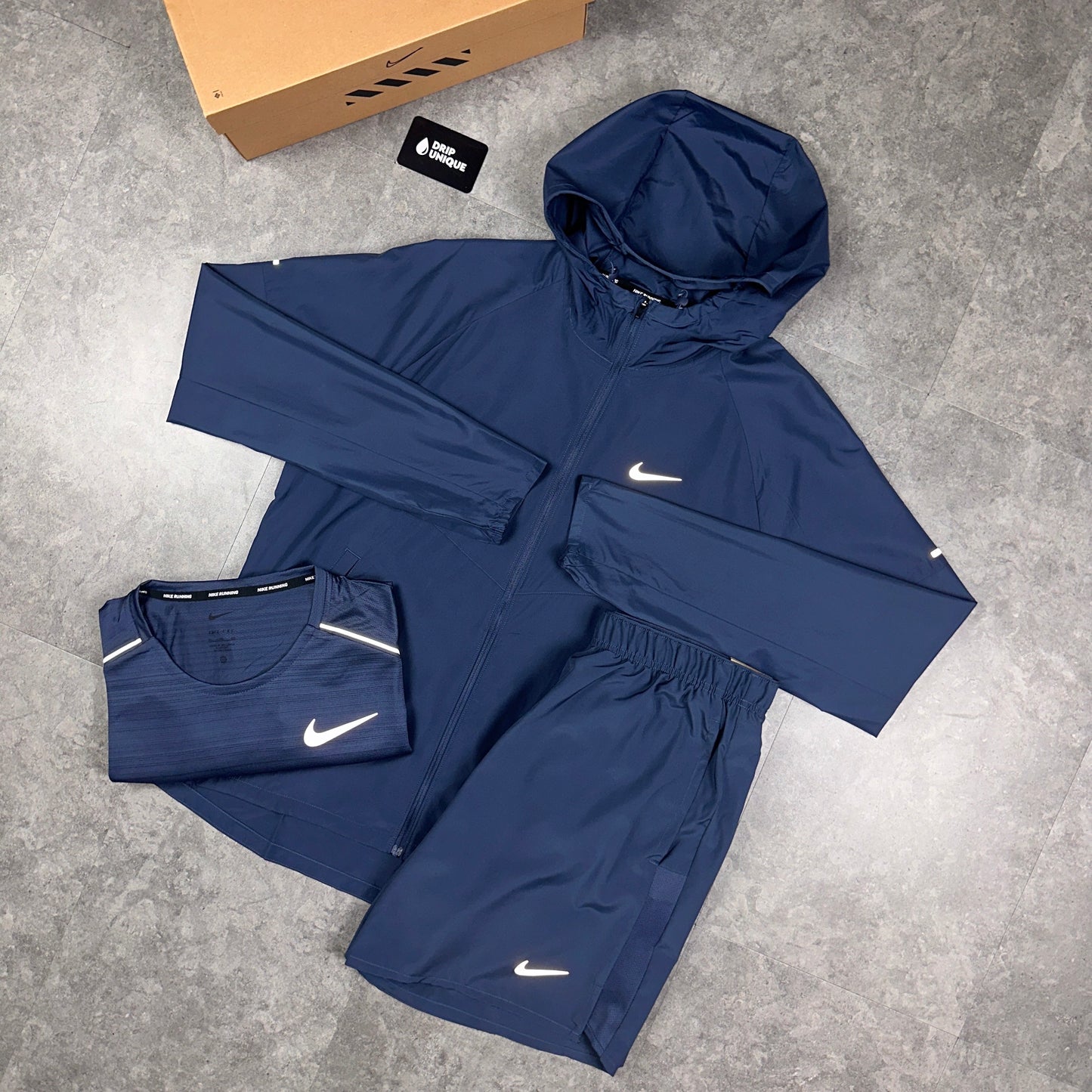 Nike Repel Miler Windrunner Jacket Thunder Blue