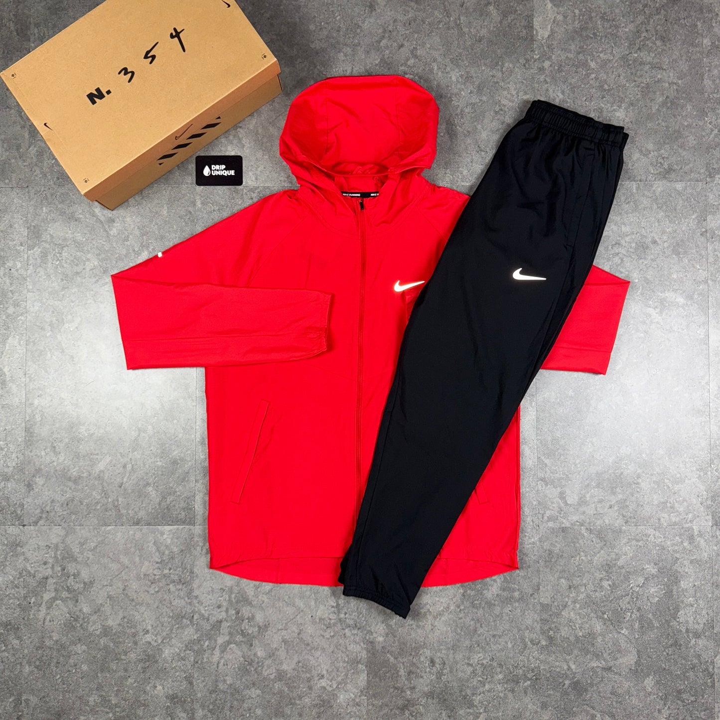 Nike Repel Miler Windrunner Jacket University Red