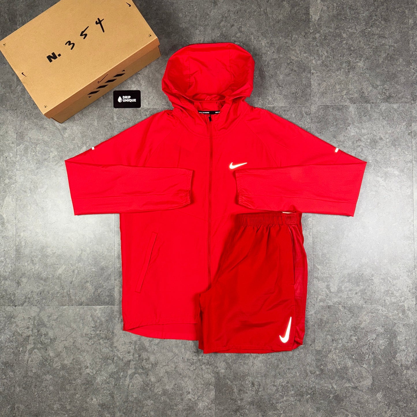 Nike Repel Miler Windrunner Jacket University Red