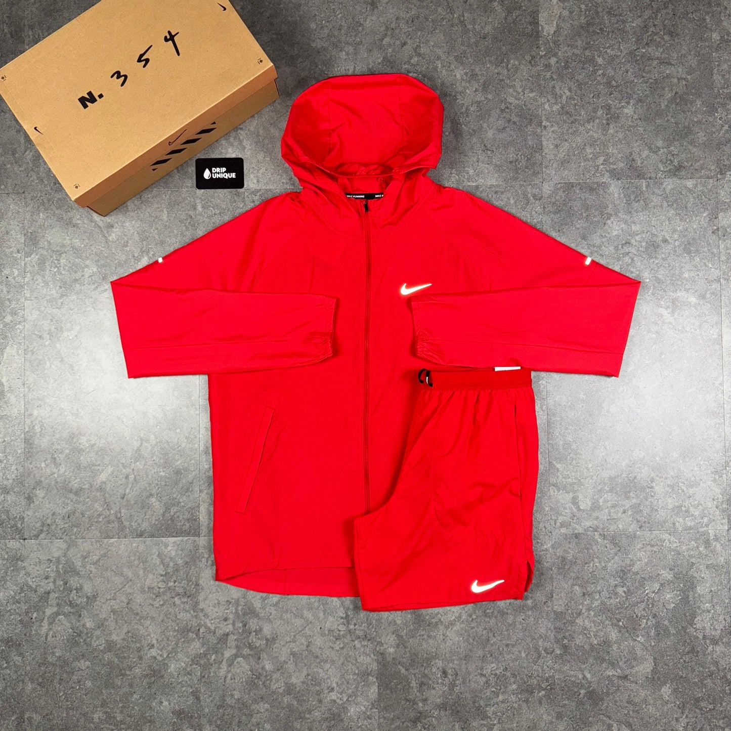 Nike Repel Miler Windrunner Jacket University Red