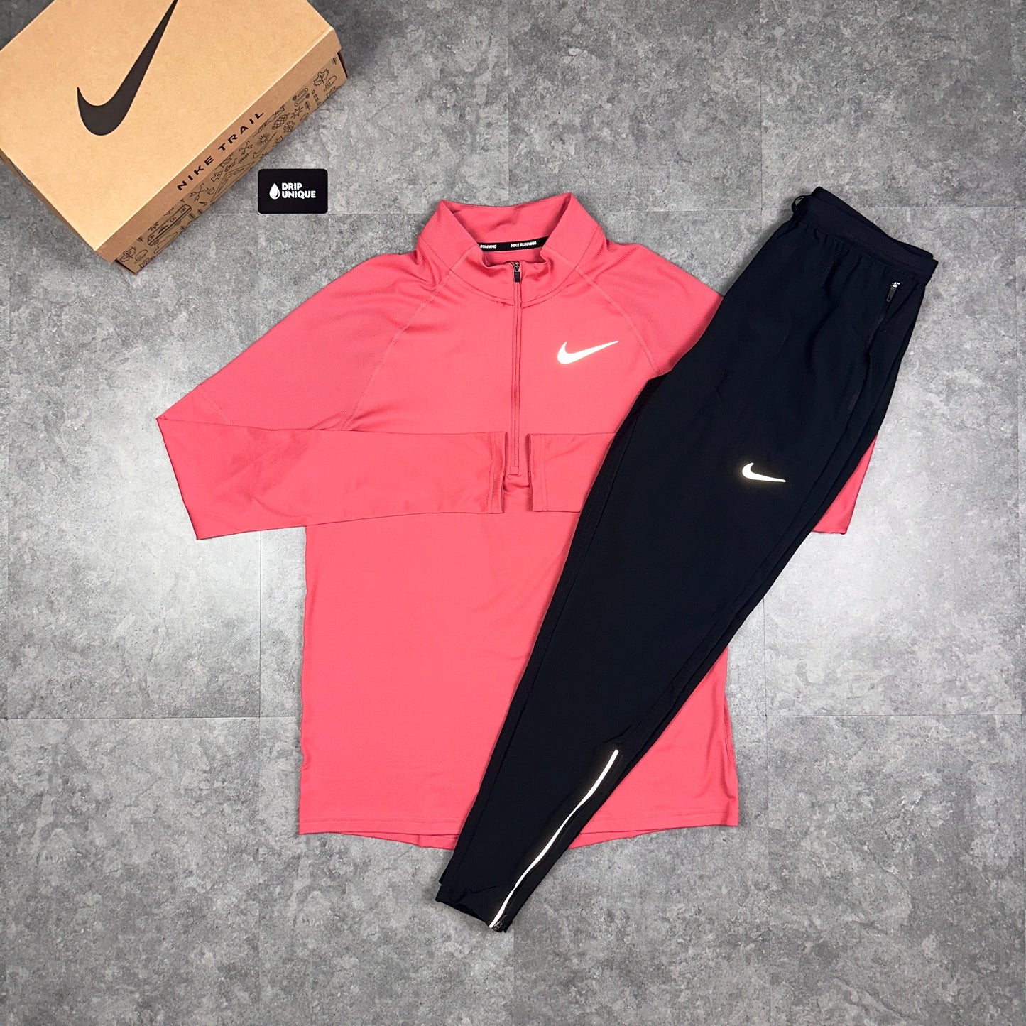 Nike Therma 1/4 Zip Top Adobe