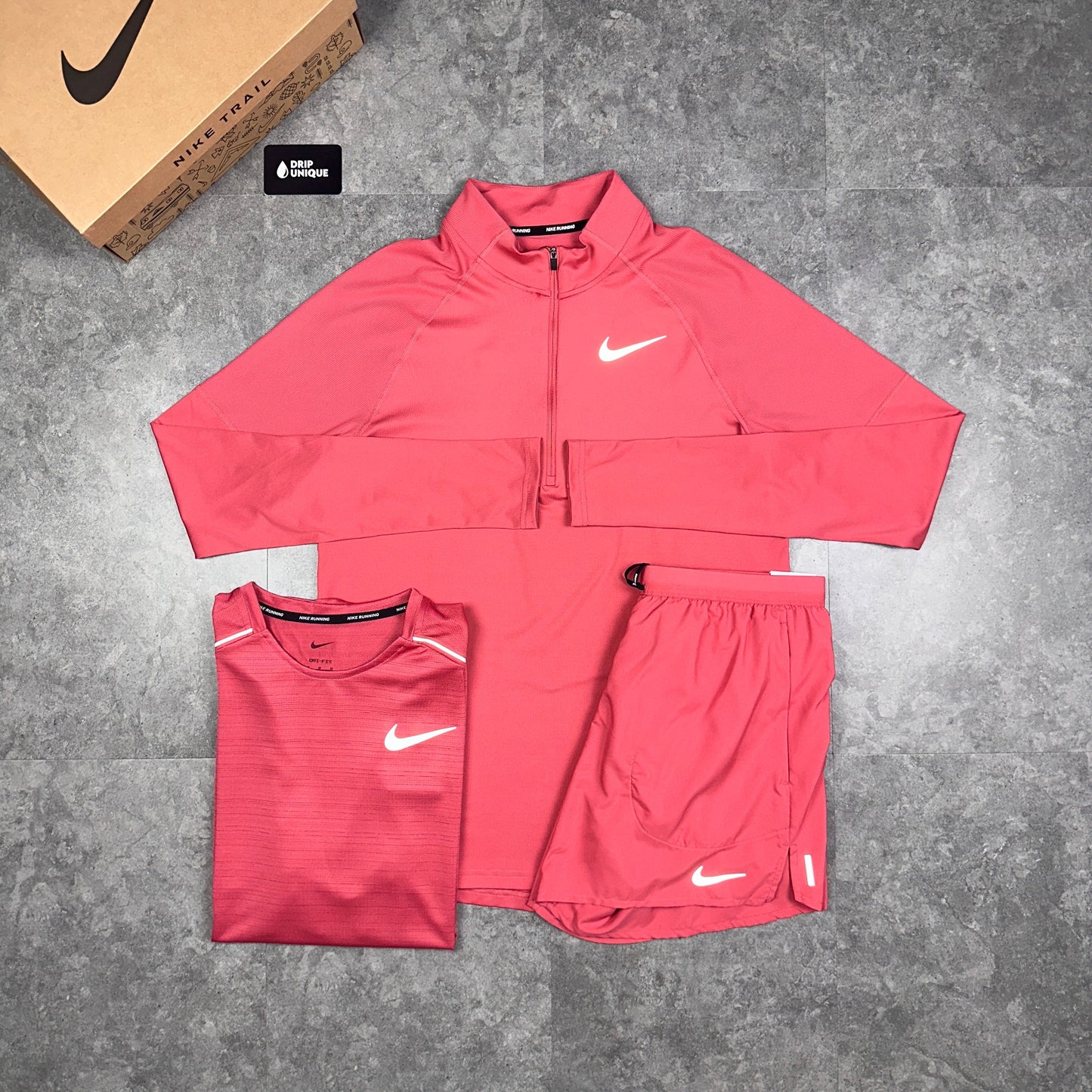 Nike Therma 1/4 Zip Top Adobe