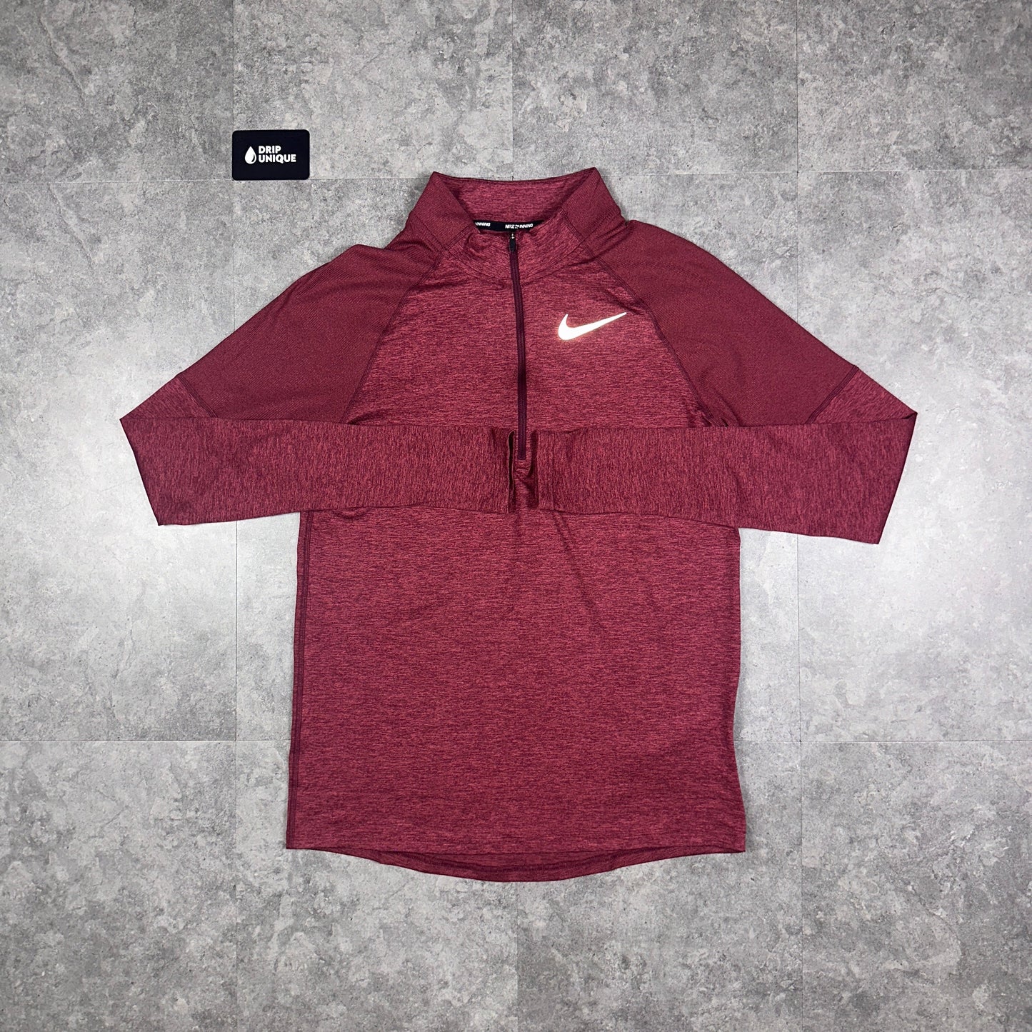 Nike Therma 1/4 Zip Top Midnight Maroon
