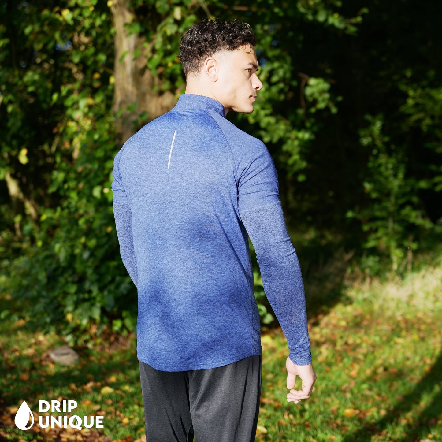 Nike Therma 1/4 Zip Top Royal Blue