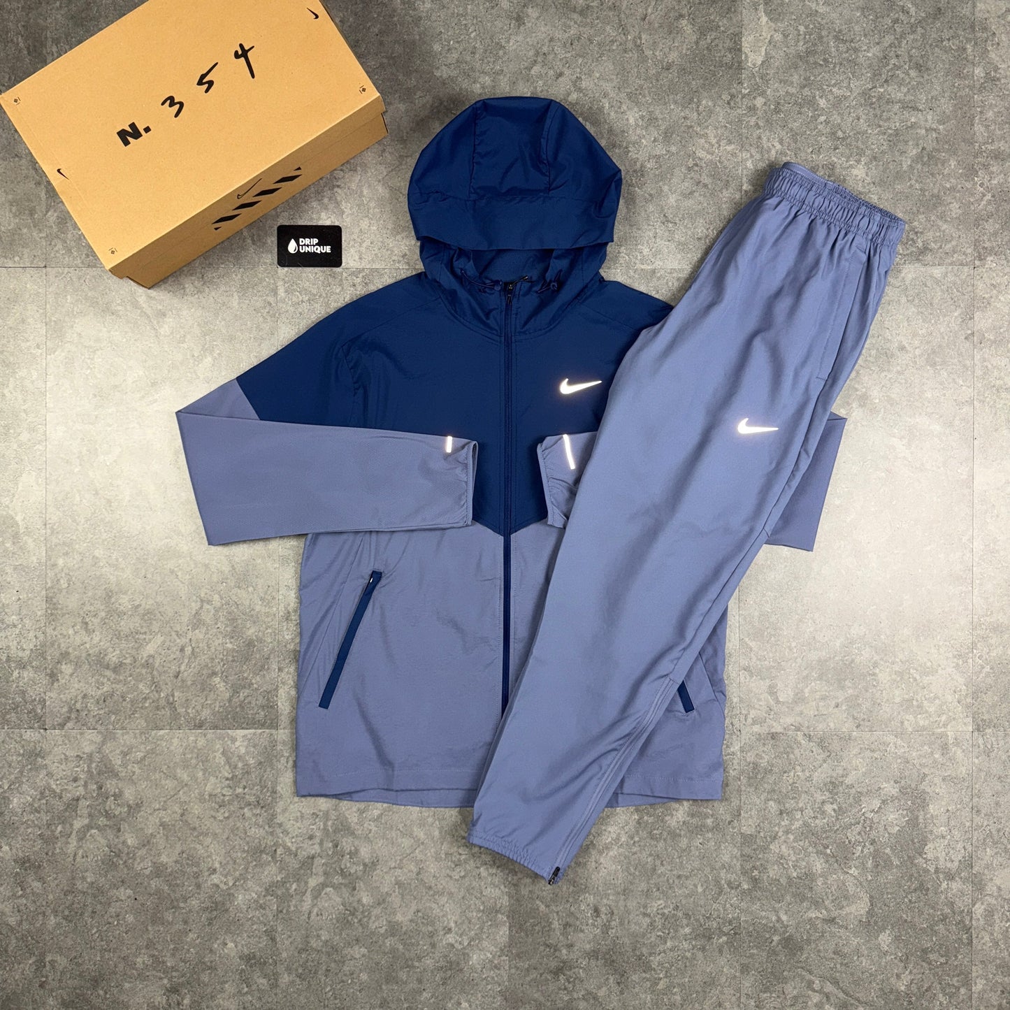Nike Challenger Dri-Fit Woven Pants Indigo Blue