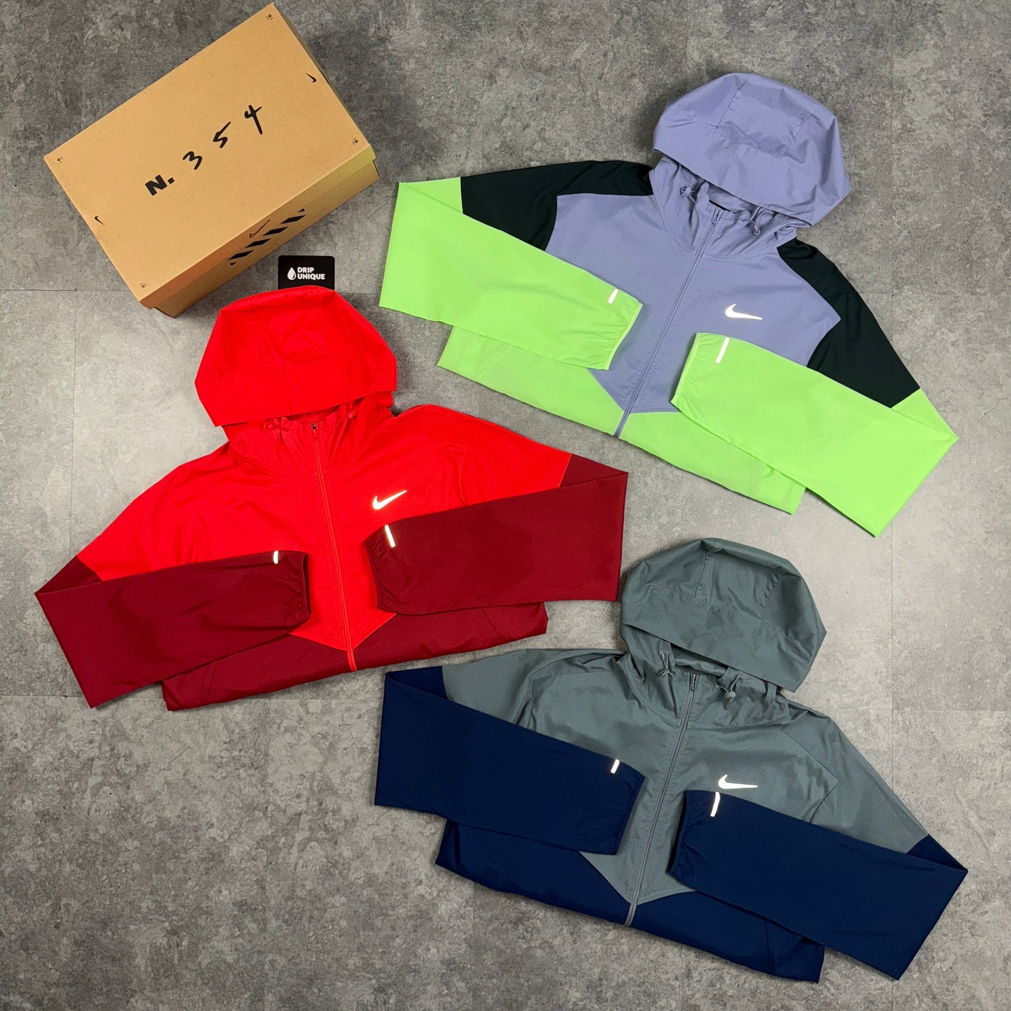 Nike UV Windrunner Jacket Crimson / Maroon SAMPLE