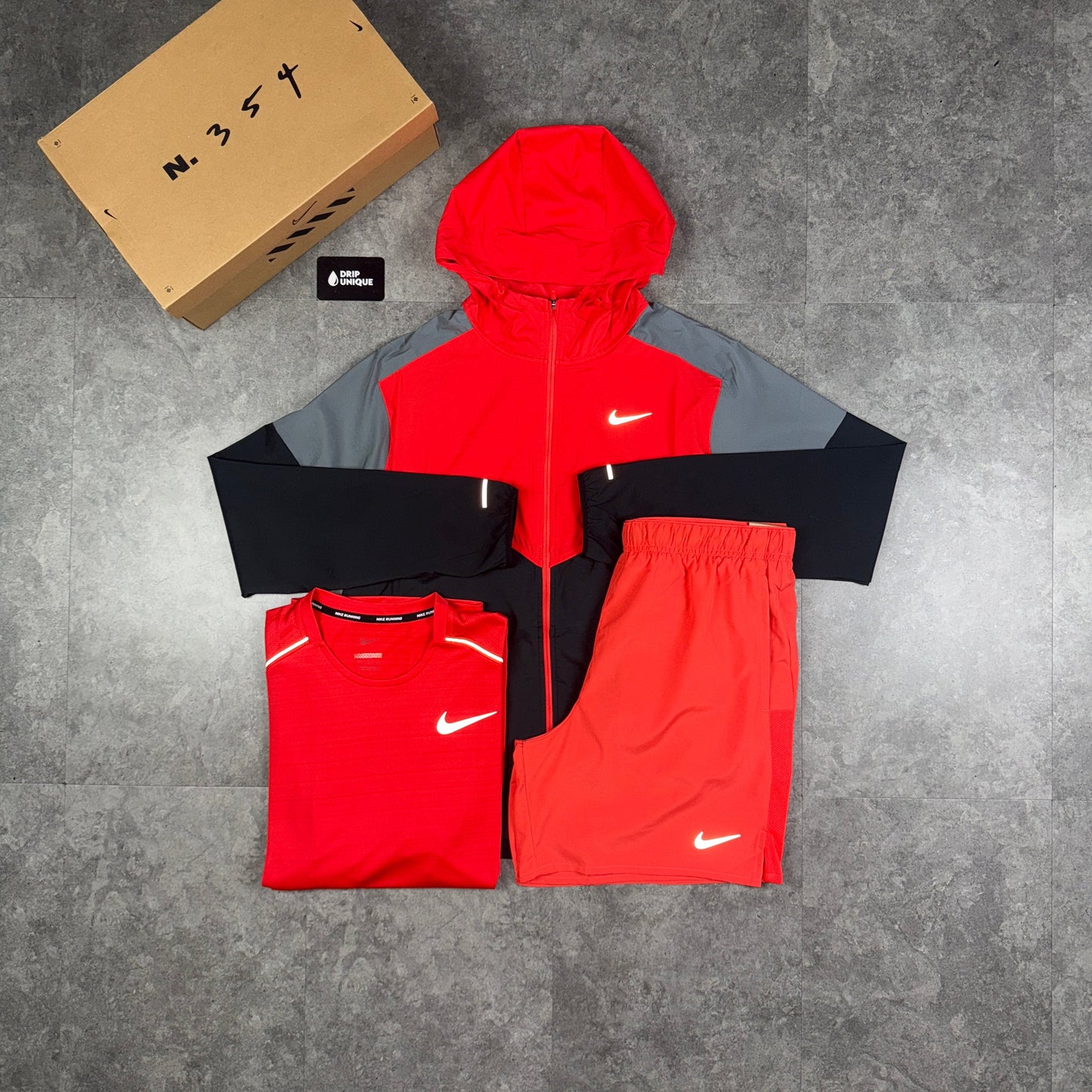 Nike Dri-Fit Challenger Shorts 7" Light Crimson