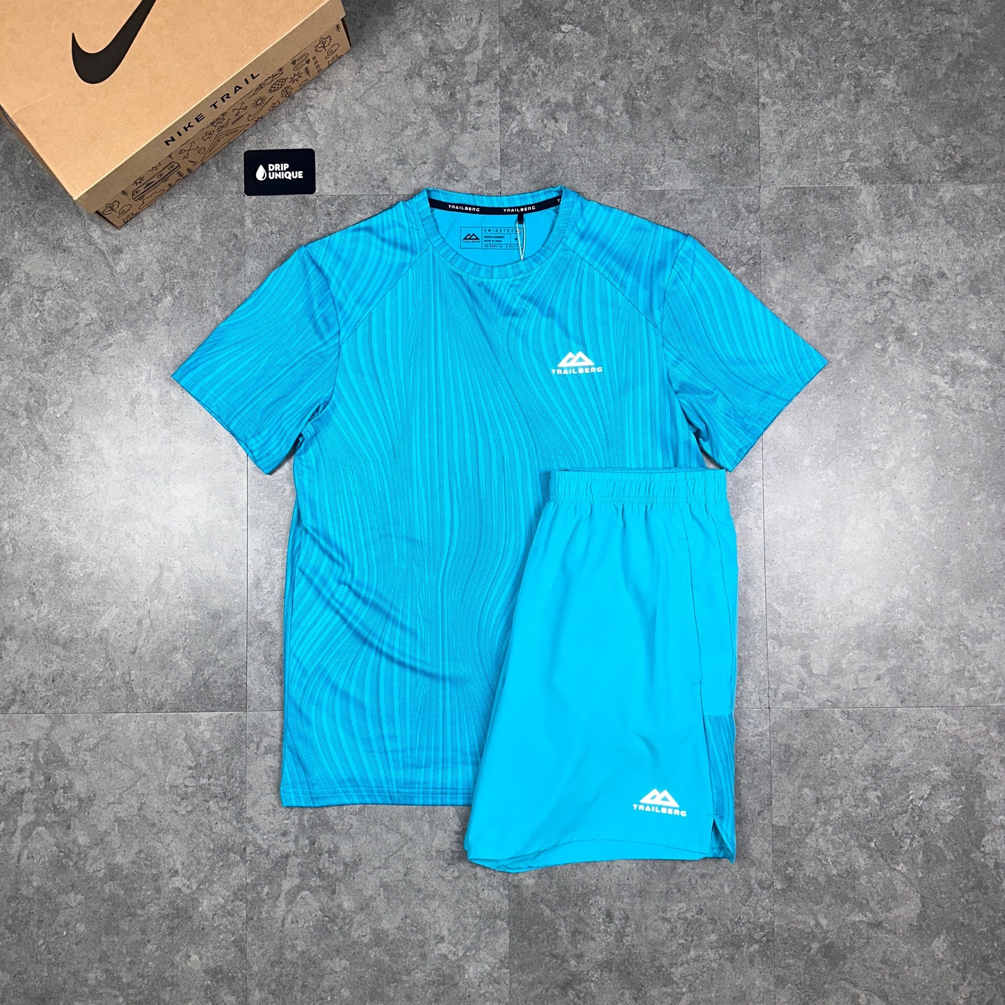 Trailberg Vertex T-Shirt Scuba Blue