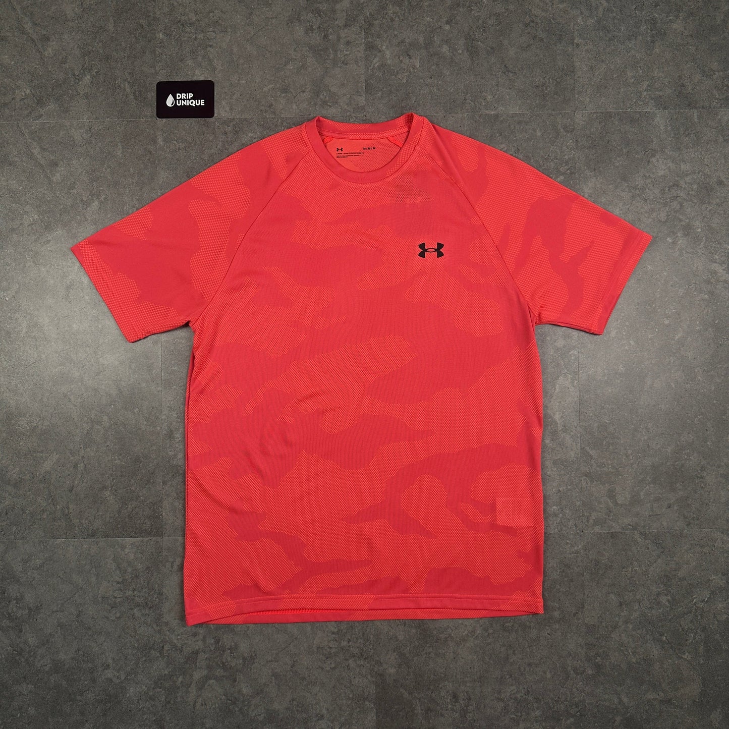 Under Armour Jacquard T-Shirt Salmon