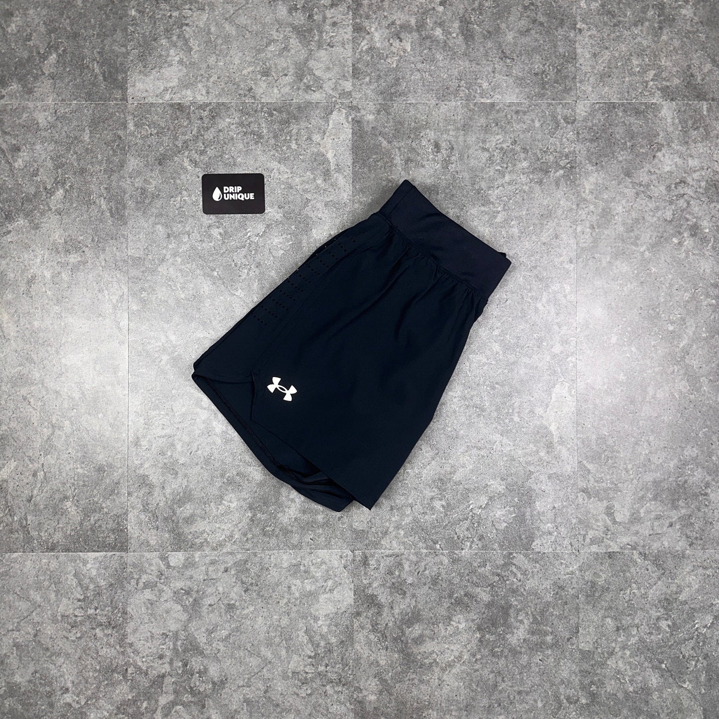 Under Armour Launch Speedpocket Shorts Black