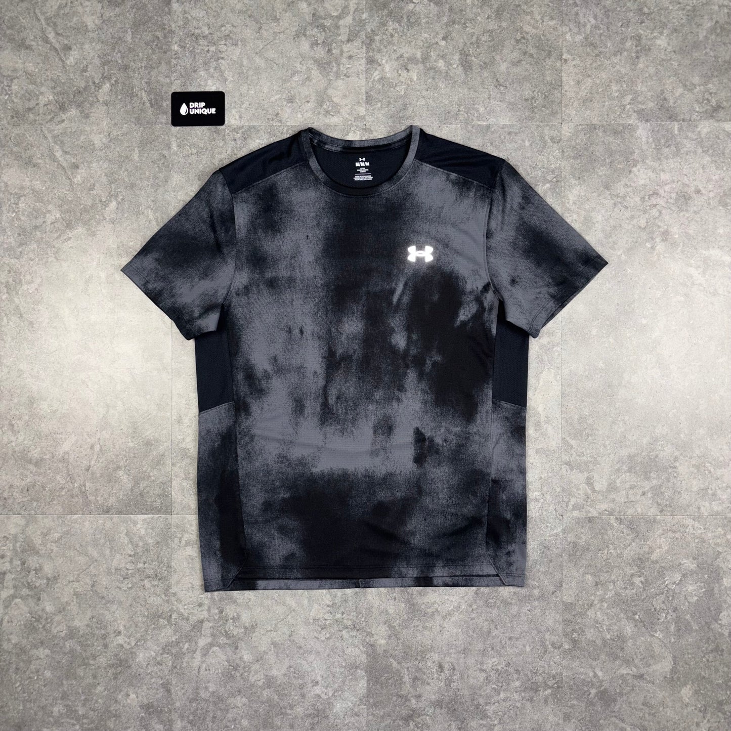 Under Armour Speed Stride T-Shirt Black Smoke