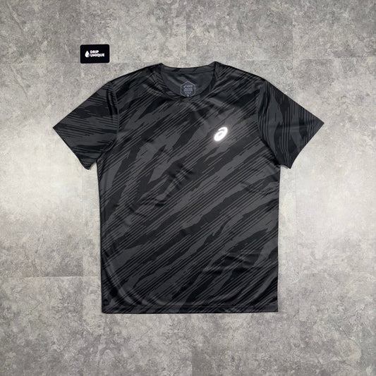 Asics Core All Over Print T-Shirt Black