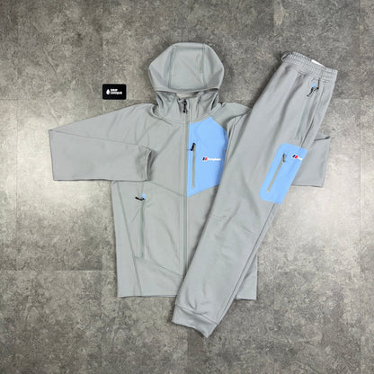 Berghaus Pavey Jacket Grey / Blue & Grey / Blue Pavey Pants Set