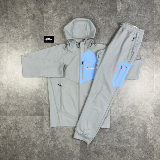 Berghaus Pavey Jacket Grey / Blue & Grey / Blue Pavey Pants Set