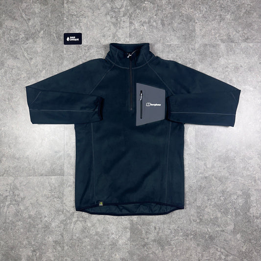 Berghaus Tathwell 1/4 Zip Fleece Black