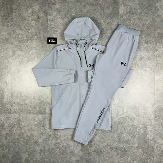Under Armour Woven Tracksuit Grey