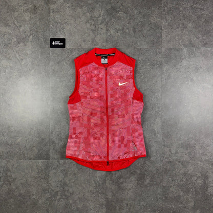 Nike Aeroloft 800 Gilet Red