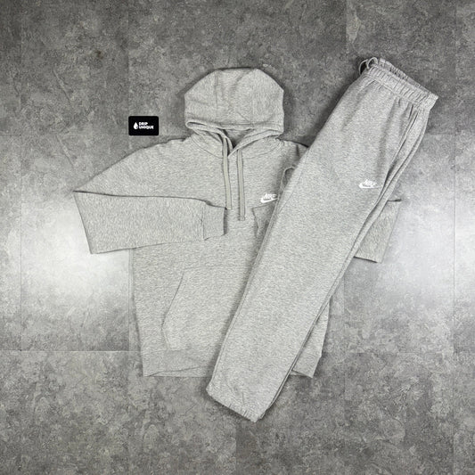 Nike Club Fleece Set Grey