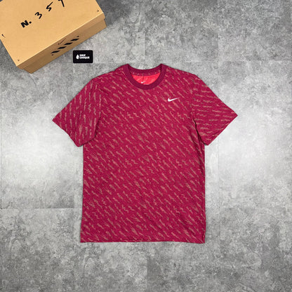 Nike Cotton Bolt T-Shirt Red