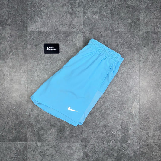Nike Dri-Fit Challenger Shorts 7" Aquarius Blue