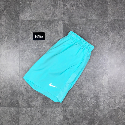 Nike Dri-Fit Challenger Shorts 7" Turquoise