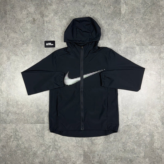 Nike Dri-Fit Form HD Swoosh Windrunner Jacket Black