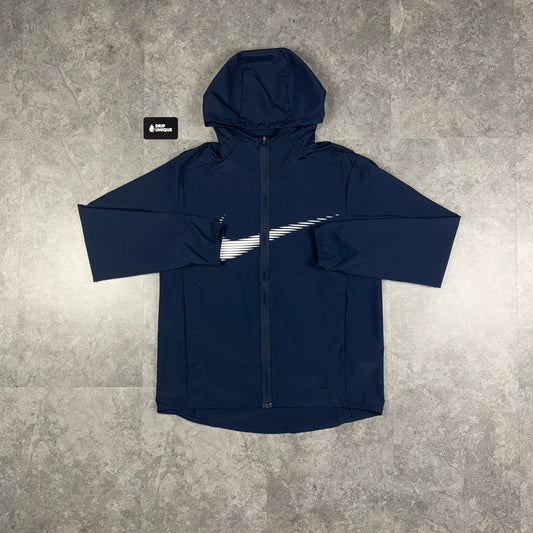 Nike Dri-Fit Form HD Swoosh Windrunner Jacket Navy