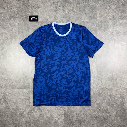 Nike Dri-Fit Super Set T-Shirt Royal Blue