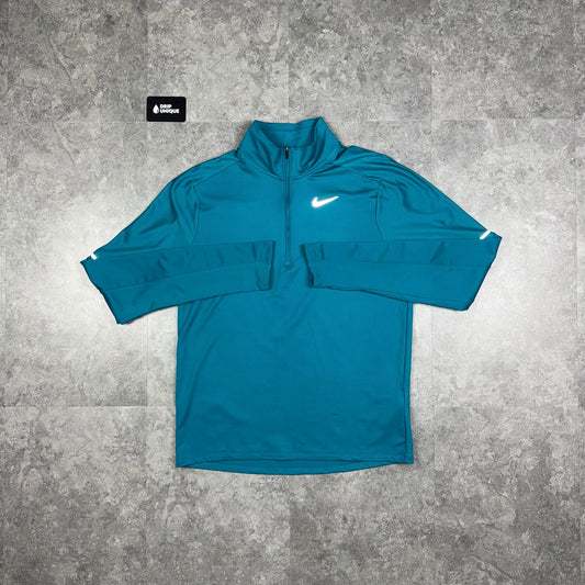 Nike Element 1/4 Zip Top Aqua Blue